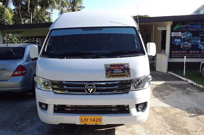 Private Return Roundtrip Transfers Nadi Airport to All Resorts@Vuda or Lautoka - Inclusions in Transfer Packages