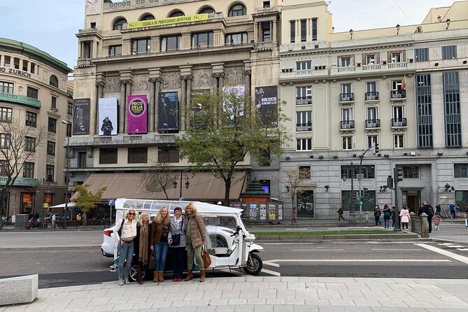 Private Tour in Electric Tuk Tuk for the Highlights of Madrid - Electric Tuk Tuk Features