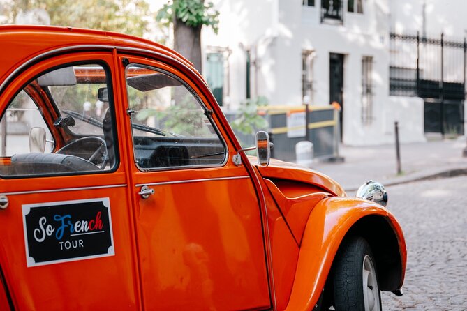 Private Tour of Montmartre in a Citroën Classic - Cancellation Policy and Weather Requirements