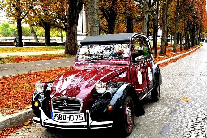 Private Tour Paris Highlights 1 Hour in Citroën 2CV - Unique Features of the Tour