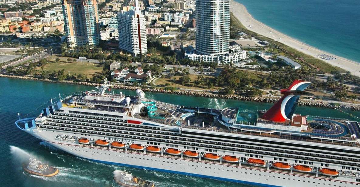 Private Transport to Carnival Cruise Port - Participants and Group Booking Details