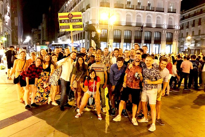 Pub Crawl Madrid-The Original Since 2005-Shots-Fun-Clubs-Dance - Logistics and Meeting Information