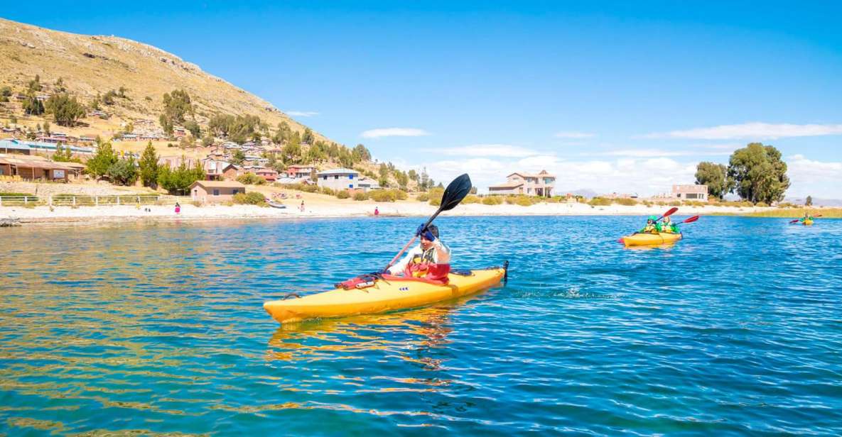 Puno: Uros Island - Kayak Entrance - Experience Highlights