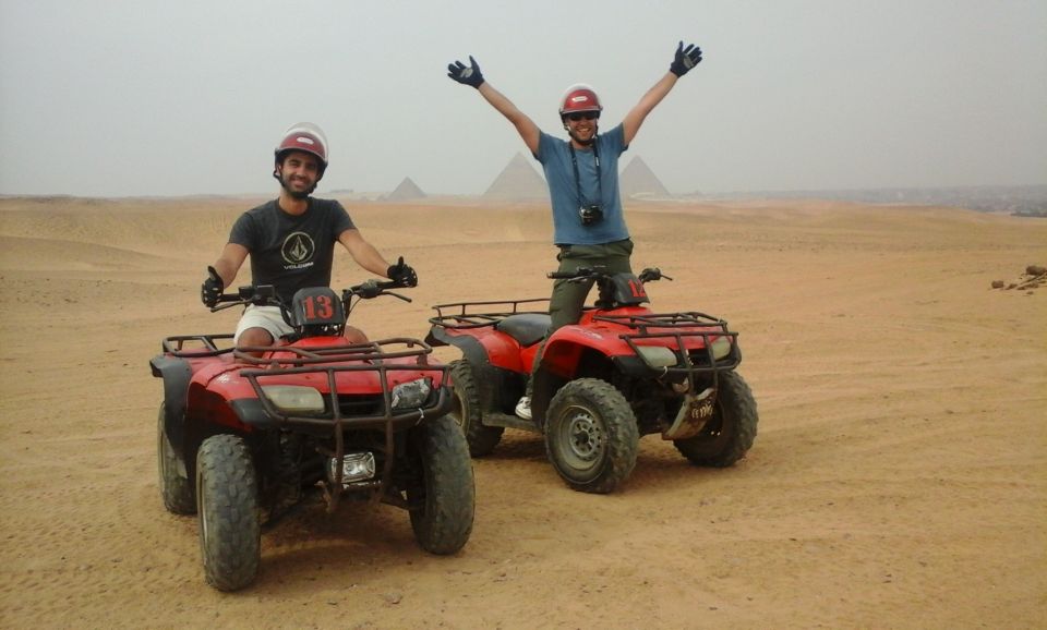 Pyramids of Giza: 1-Hour Quad Bike Desert Safari - Booking Information