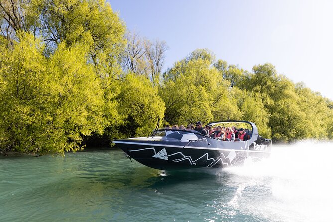 Queenstown Jet 1-Hour Jet Boat Ride on Lake Whakatipu and Kawarau River - Breathtaking Scenic Views of Cliffs