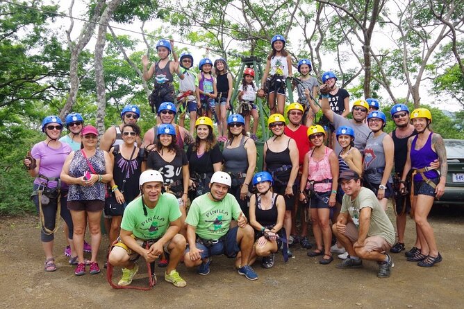 Rain Forest Canopy Tour From Tamarindo: Zipline, Hanging Bridge - Zipline Adventure