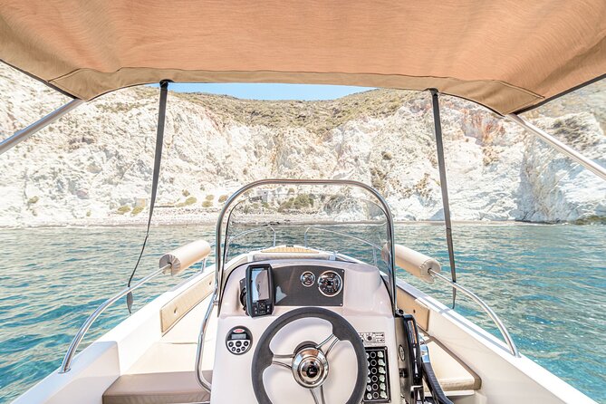 Rent a Boat in Santorini With Free License - Explore Hidden Gems