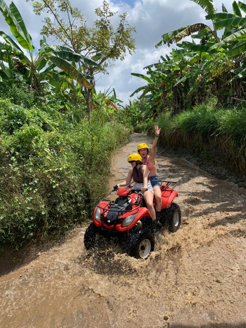 Rice Terraces ,Ubud Adventure Gorila Face ATV & Ravting - Transportation Options