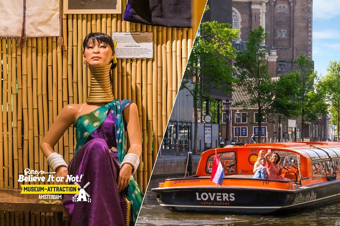 Ripleys Believe It or Not Amsterdam & 1-Hour Canal Cruise - Meeting and Refund Policy