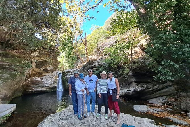 River Trekking to the Waterfall in Andros - Inclusions