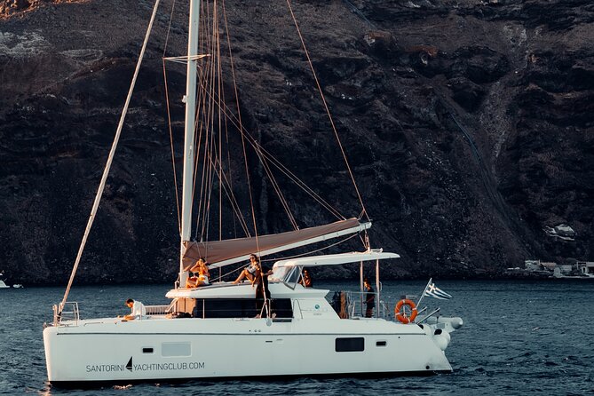 Romantic Sunset Catamaran Caldera Cruise Incl. Meal & Drinks - Memorable Customer Experiences