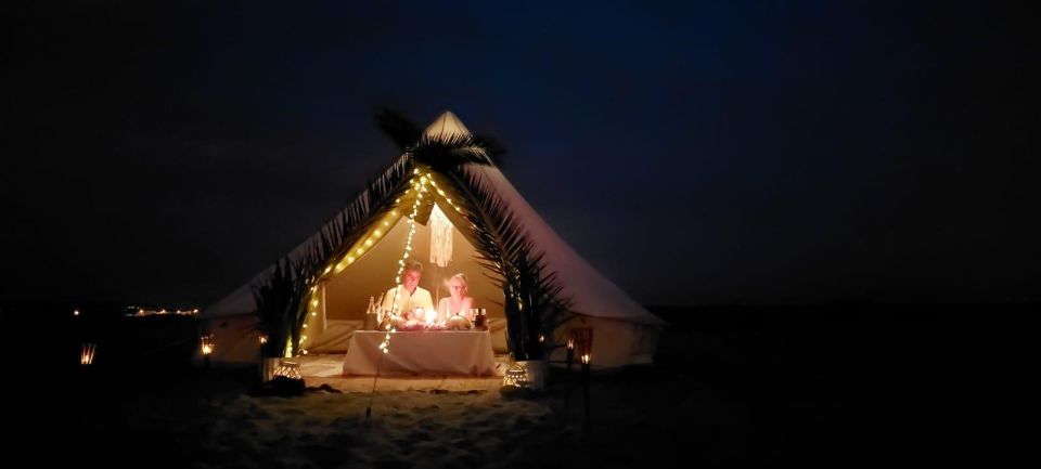 Romantic Sunset Experience With Glamping Gold Pack - Experience Highlights