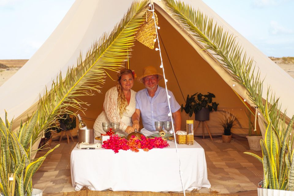 Romantic Sunset Experience With Glamping Silver Pack - Experience Highlights