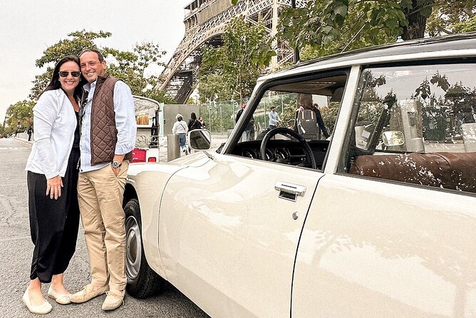 Romantic Tour of Paris in Luxury Citroën DS With Open-Roof - Pickup Options