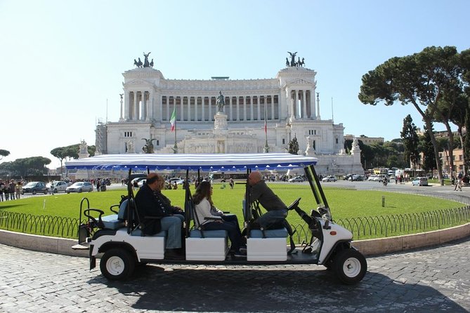 Rome by Golf Cart Private Tour - Top Attractions and Stops