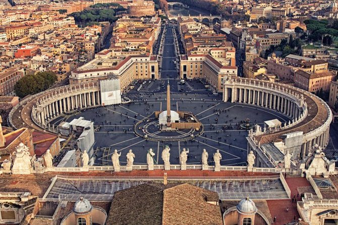 Rome Top Sights With Key Hole and Gianicolo Terrace - St. Peters Basilica Panorama