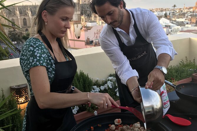 Rooftop Panoramic Highlights Tour & Paella Cooking Class Sevilla - Cancellation Policy Essentials