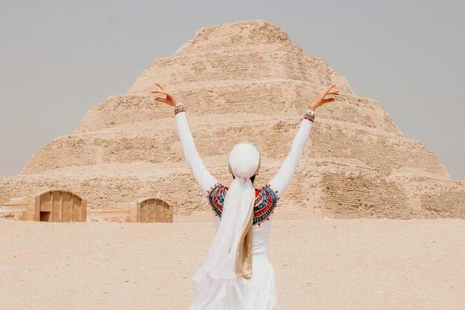Sahl Hashesh: Giza & Sakkara Pyramids & Khan El-Khalili Souk - Exciting Visit to Sakkara Pyramids
