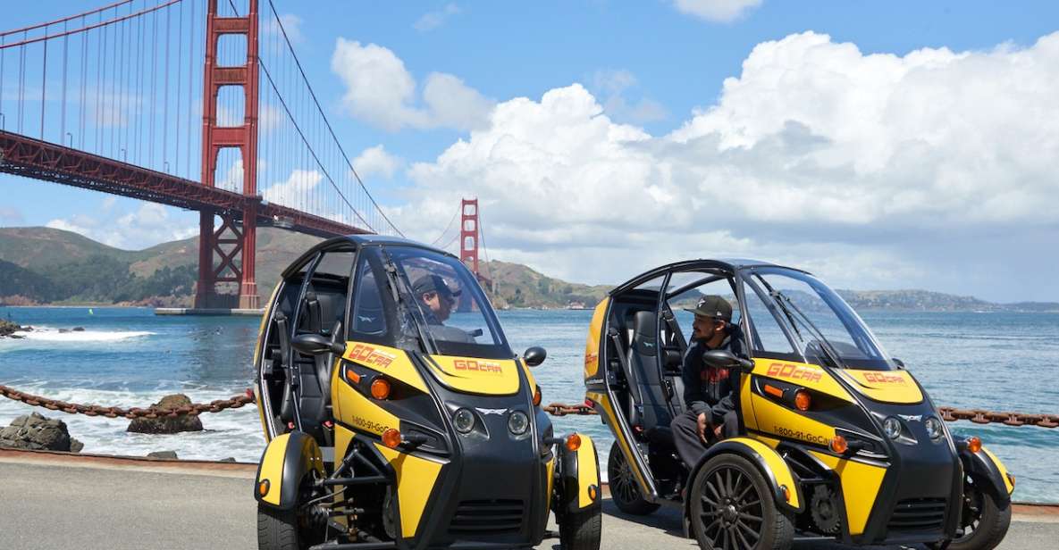 San Francisco: Electric Gocar Tour Over Golden Gate Bridge - Experience Highlights