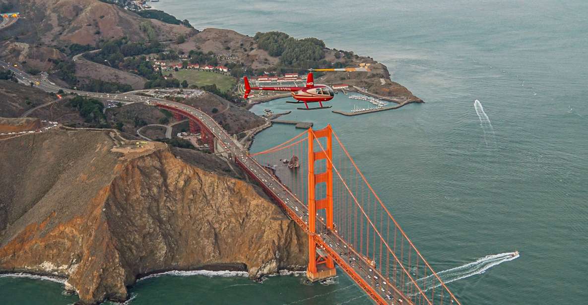 San Francisco: Golden Gate Helicopter Adventure - Participant Information
