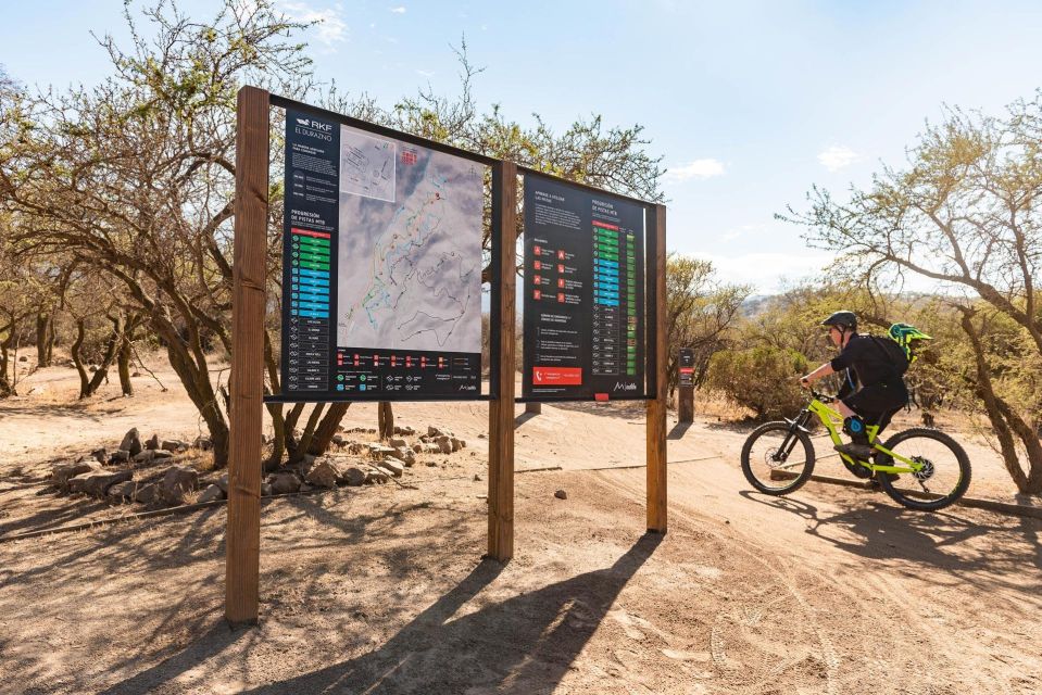 Santiago: E- Mountain Bike Rental to Ride in a Bike Park - Highlights of the Bike Park Experience
