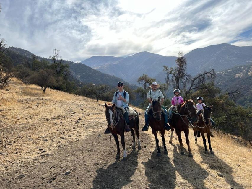 Santiago: Half-Day Private Andean Foothills Horseback Riding - Experience Highlights and Itinerary