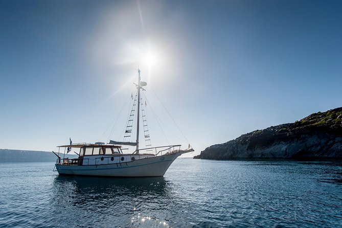 Santorini Caldera Day Traditional Cruise With Meal and Drinks - Water Activities and Sightseeing