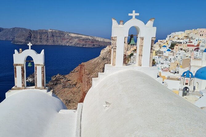 Santorini First-Time Guests Private Tour Sightseeing, Excavetions & Wine Testing - Tour Highlights