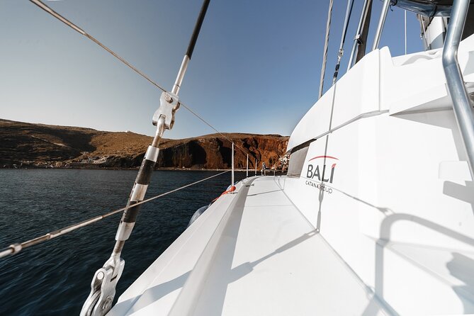 Santorini Luxury Catamaran Private Cruise - Experience Overview