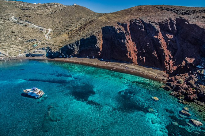 Santorini: Motor Yacht Day Cruise With 5-Course Lunch - Itinerary Overview