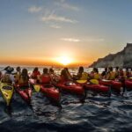 2 santorini sunset sea kayak with light dinner Santorini: Sunset Sea Kayak With Light Dinner
