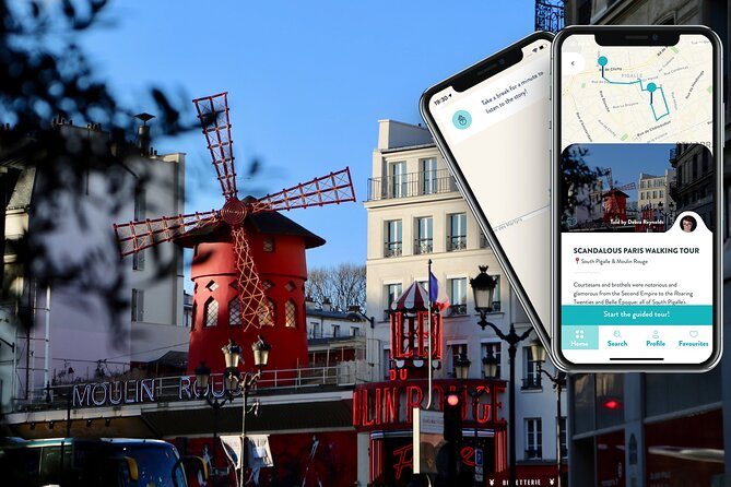 Scandalous Paris, Audioguided Smartphone Tour - Meeting and Logistics