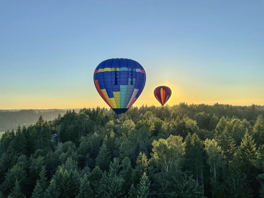 Seattle: Mt. Rainier Sunrise Hot Air Balloon Ride - Experience Highlights