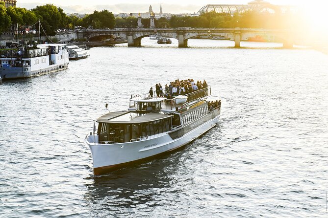 Seine River Direct Access Guided Cruise by Vedettes De Paris - Inclusions and Exclusions