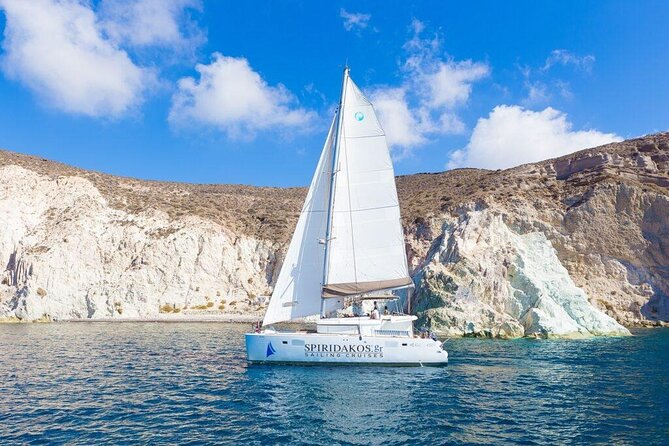 Semi-Private Luxury Santorini Catamaran Cruise With BBQ on Board and Drinks - Tour Overview and Itinerary