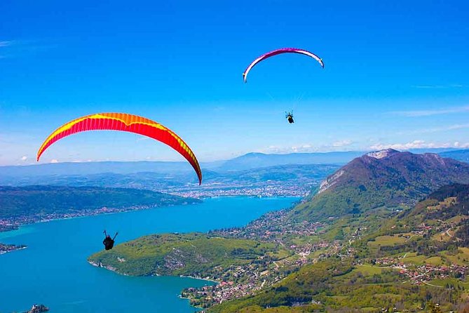 Sensation Paragliding Flight Over the Magnificent Lake Annecy - Activity Information
