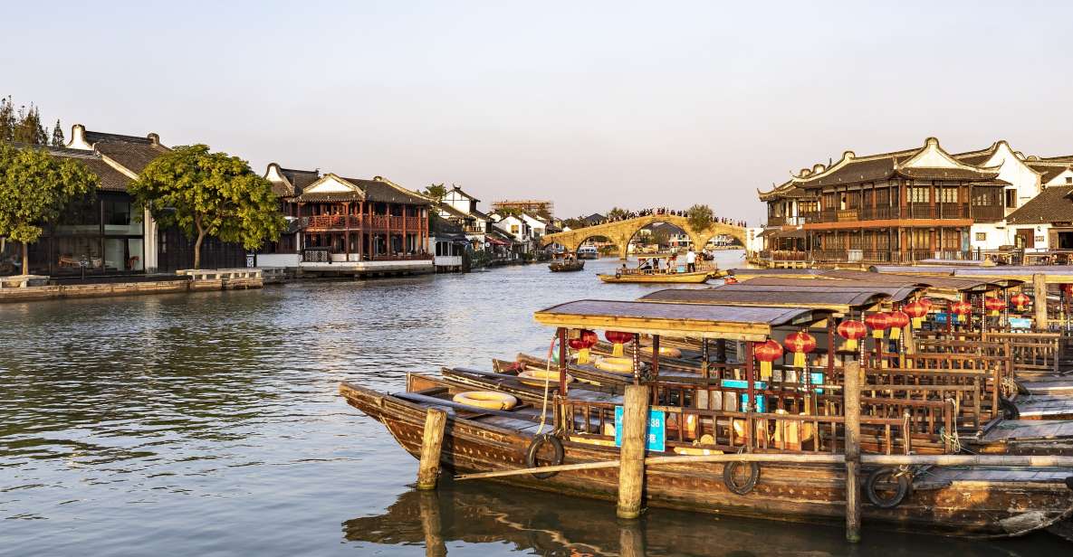 Shanghai: Zhujiajiao Water Town With Airport Transfer Option - Experience Highlights