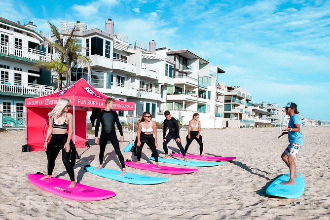 Shared 2 Hour Small Group Surf Lesson in Santa Monica - Location Information