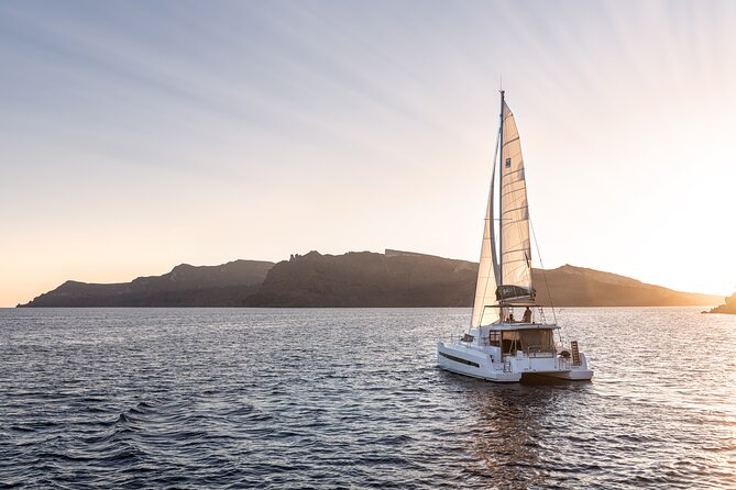Shared Catamaran Half Day Cruise in Santorini - Specific Customer Reviews