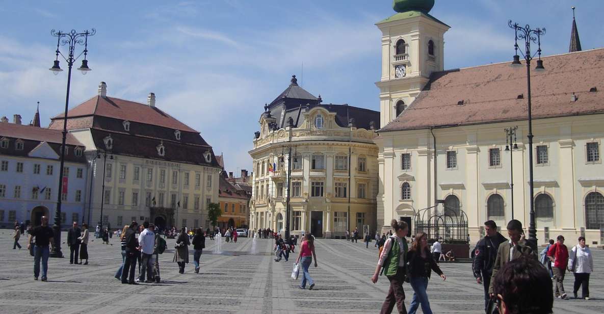 Sibiu: City Sightseeing Tour - Booking Information