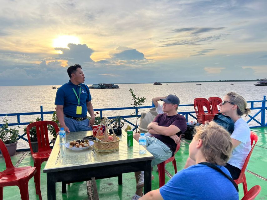 Siem Reap: Tonle Sap Sunset Boat Cruise With Transfers - Tour Highlights