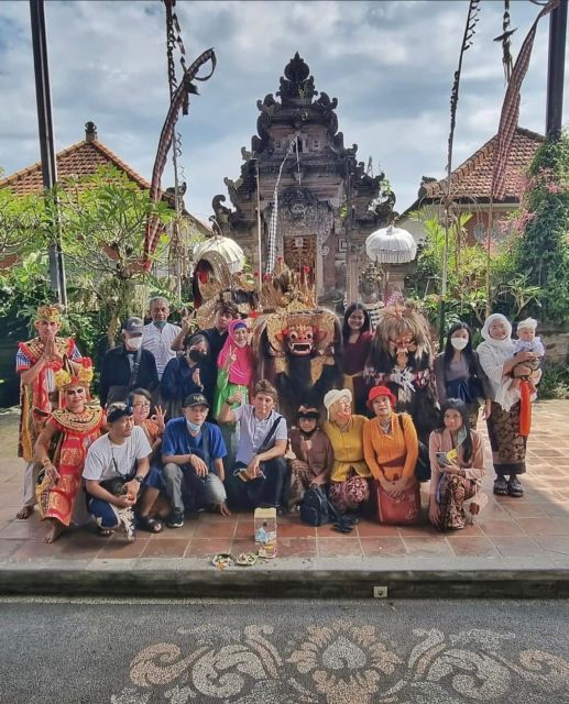 Sightseeing Ubud Barong Dance, Ubud Art Market and Waterfall - Cancellation Policy and Booking Flexibility