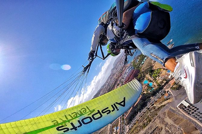 SILVER 1000m Paragliding Tandem Flight Above South Tenerife - Booking and Confirmation Process