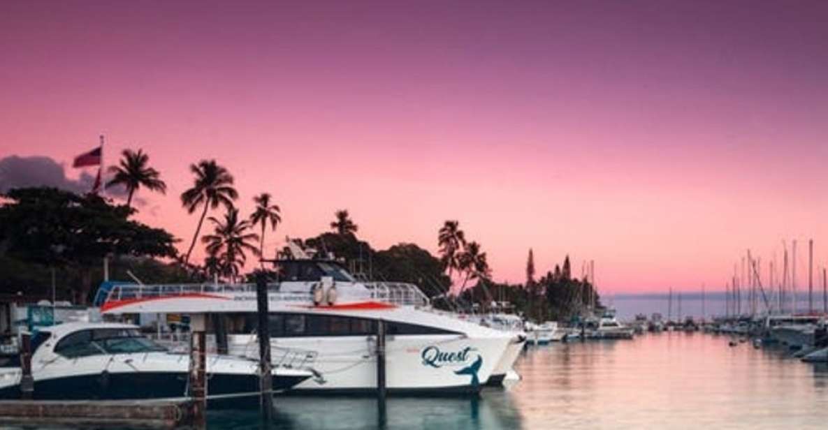 South Maui: Sunset Cruise With 4-Course Dinner and Drinks - Booking Information