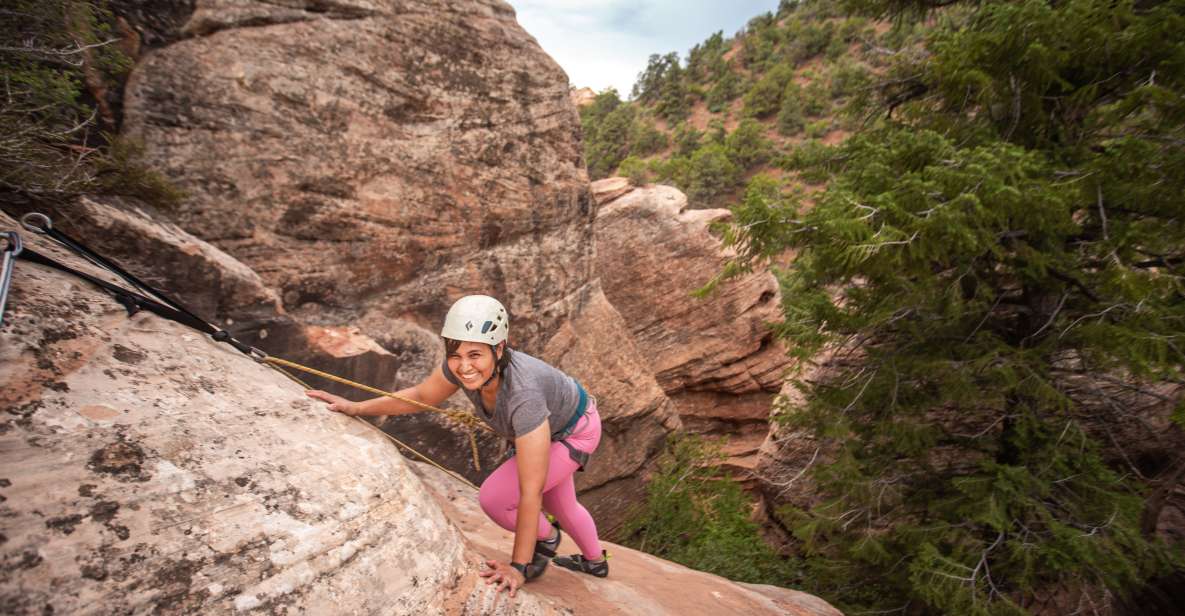 Springdale: Half-Day Canyoneering and Climbing Adventure - Experience Highlights