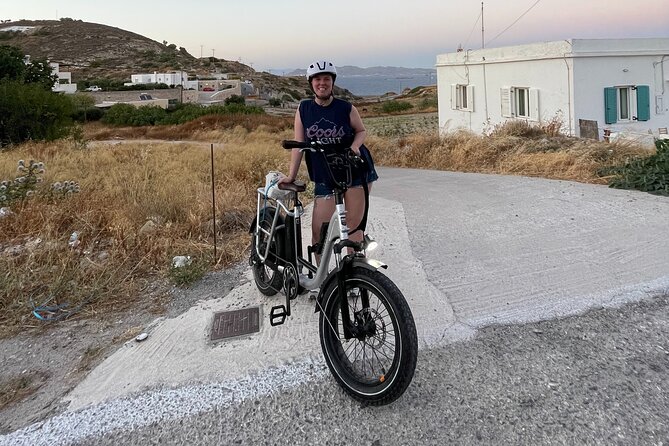 Sunset E-Bike Tour Milos Highlights With Greek Mezes - Itinerary Highlights