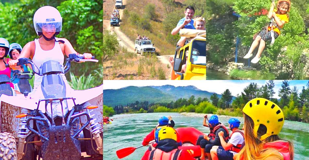 Super Combo: Rafting, Quad or Buggy Ride, Zipline, Jeep Tour - Instructors and Languages
