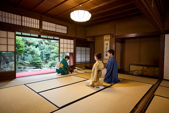 Sweets Making & Kimono Tea Ceremony Gion Kiyomizu - Traditional Green Tea Ceremony