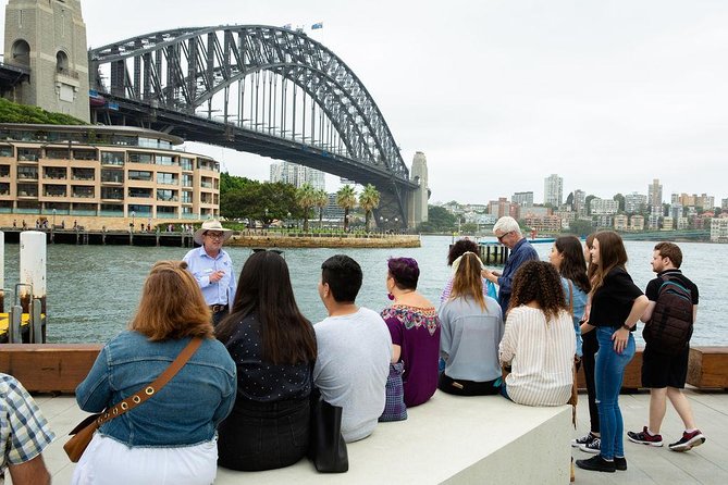 Sydney Shore Excursion: The Original Guided Walking Tour of The Rocks - Maximum Travelers