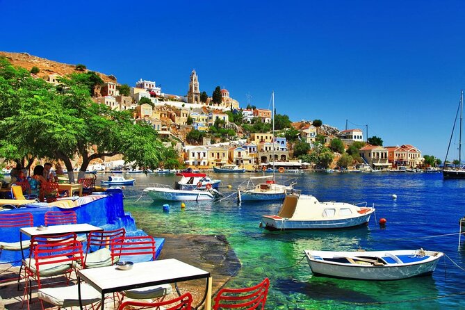 Symi Boat Tour From Kolymbia With Swimming Stop in St Georges Bay - Itinerary Overview